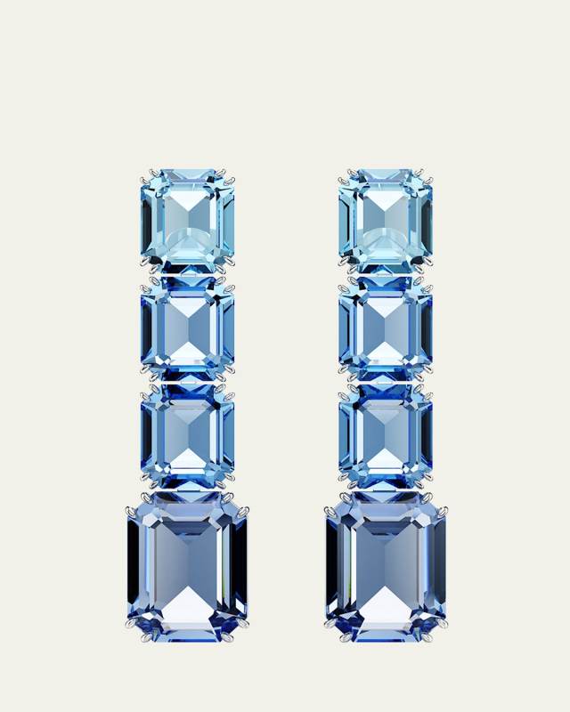 Millenia Octagon Cut Drop Earrings