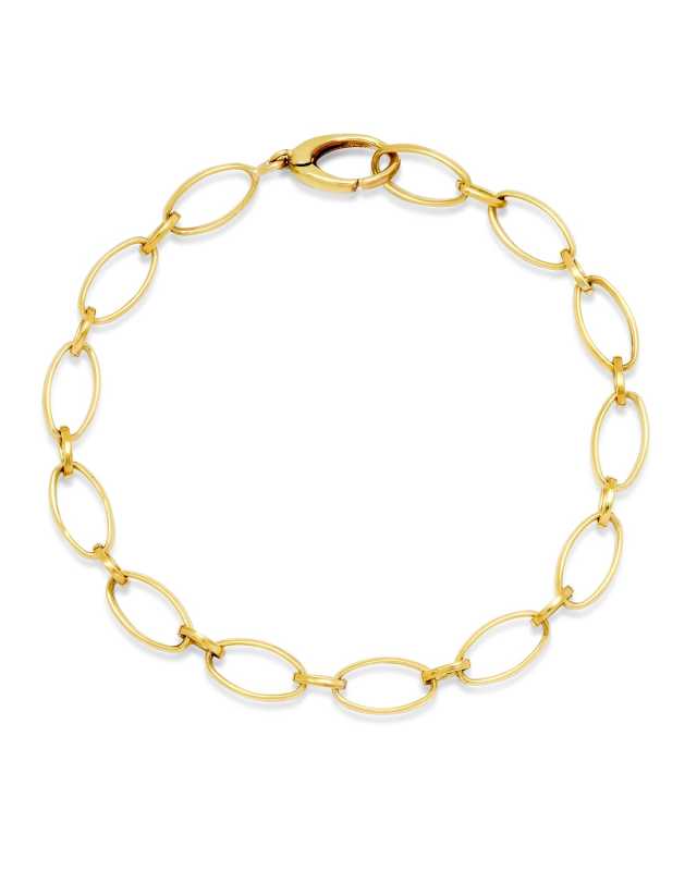 18K Yellow Gold Medium and Small Edith Bracelet