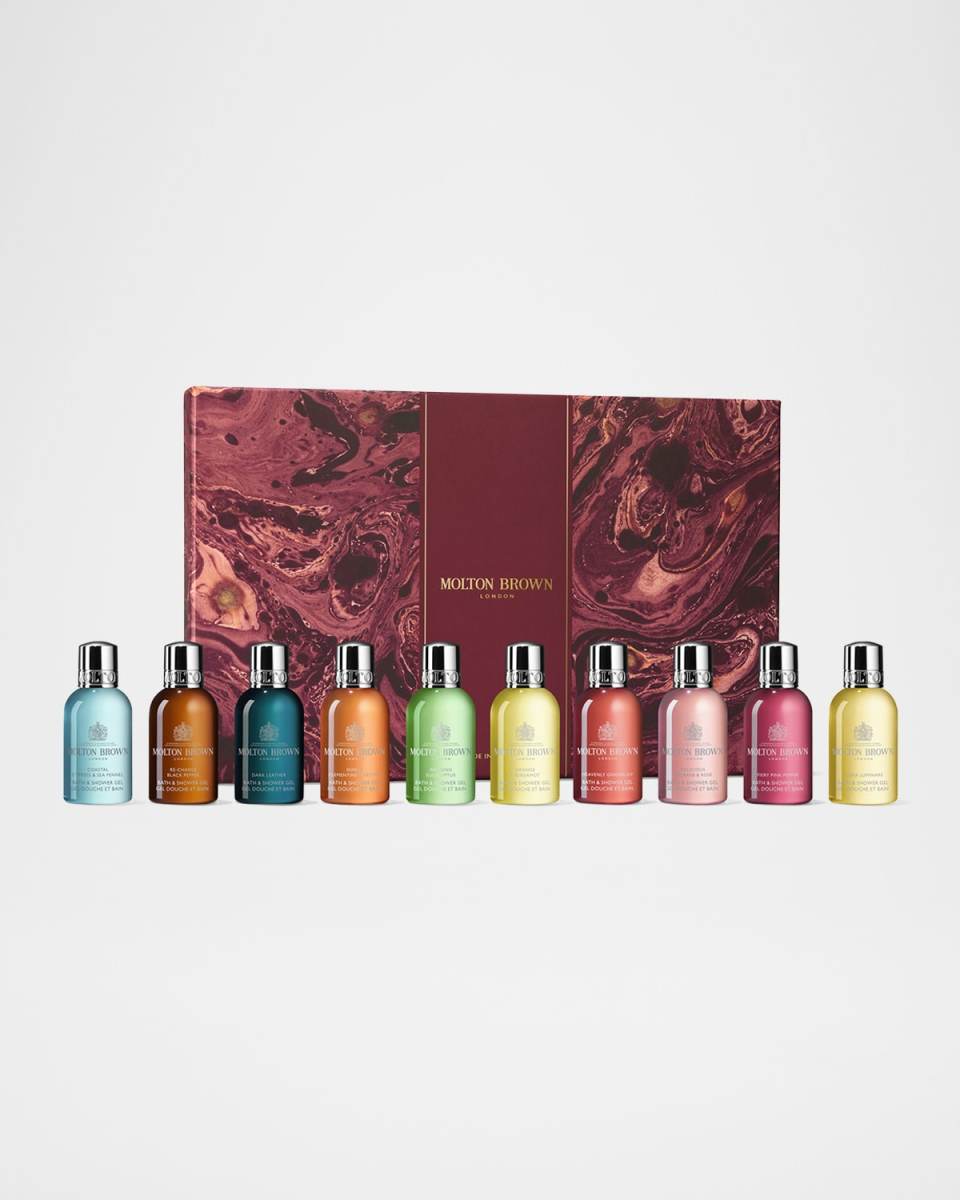 Stocking Filler Body Wash Gift Set, 10 x 1.7 oz.