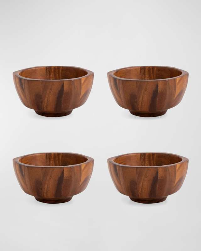 Rivet Individual Salad Bowl - Set Of 4
