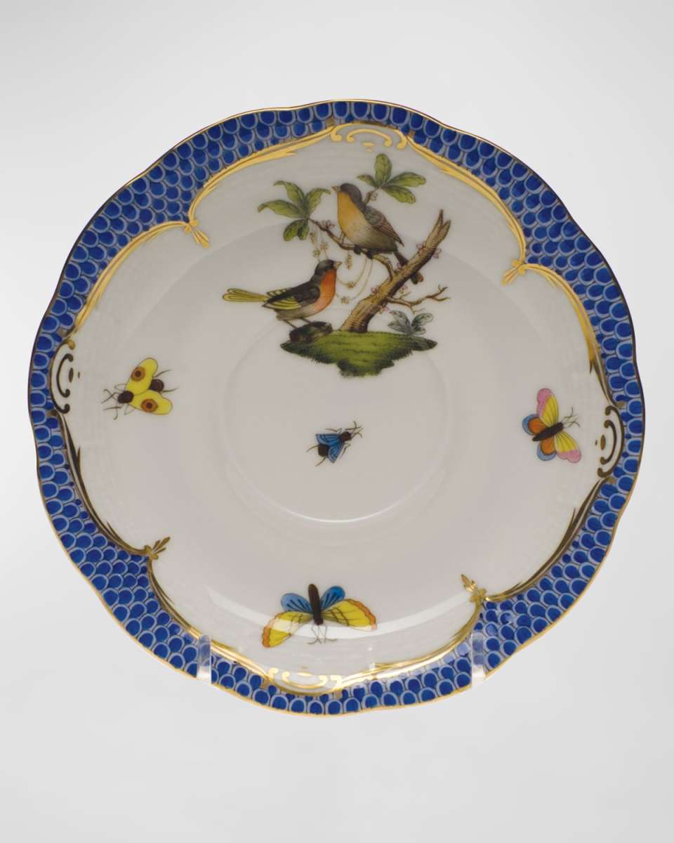 Rothschild Blue Motif 08 Tea Saucer