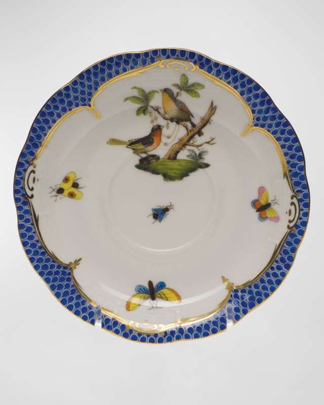 Rothschild Blue Motif 08 Tea Saucer