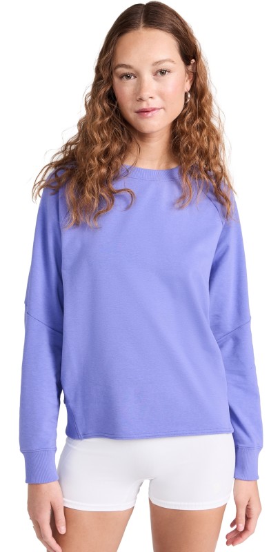 On Movement Crew Sweatshirt Blueberry