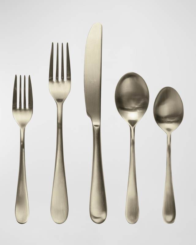 Natura Ice Champagne 20-Piece Cutlery Set