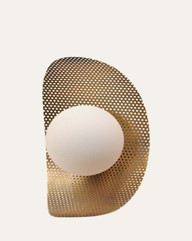 Mat Sanders design from Studio M Chips LED Sconce - Aged Brass