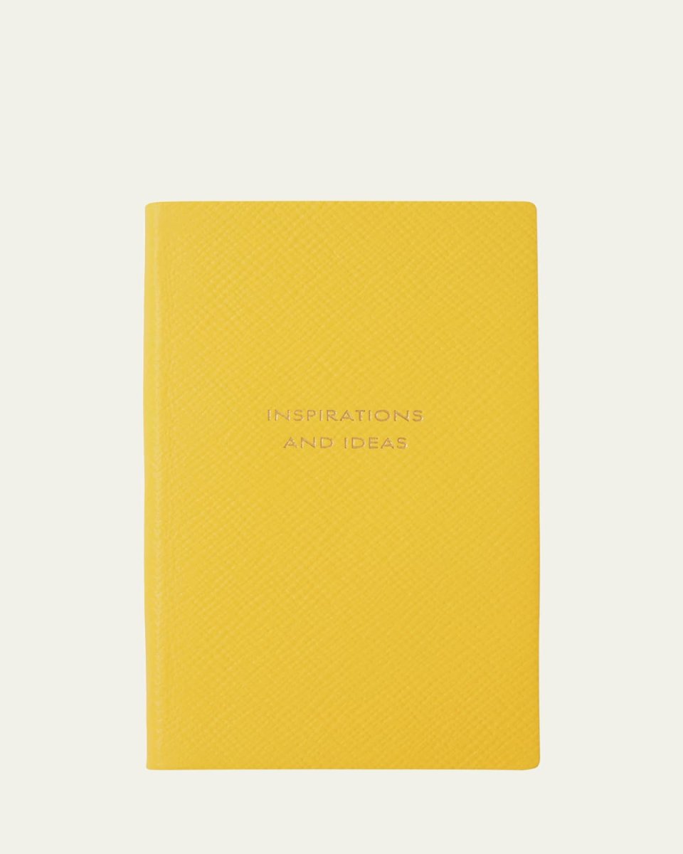 Inspirations and Ideas Panama Leather Notebook