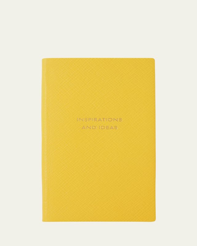 Inspirations and Ideas Panama Leather Notebook