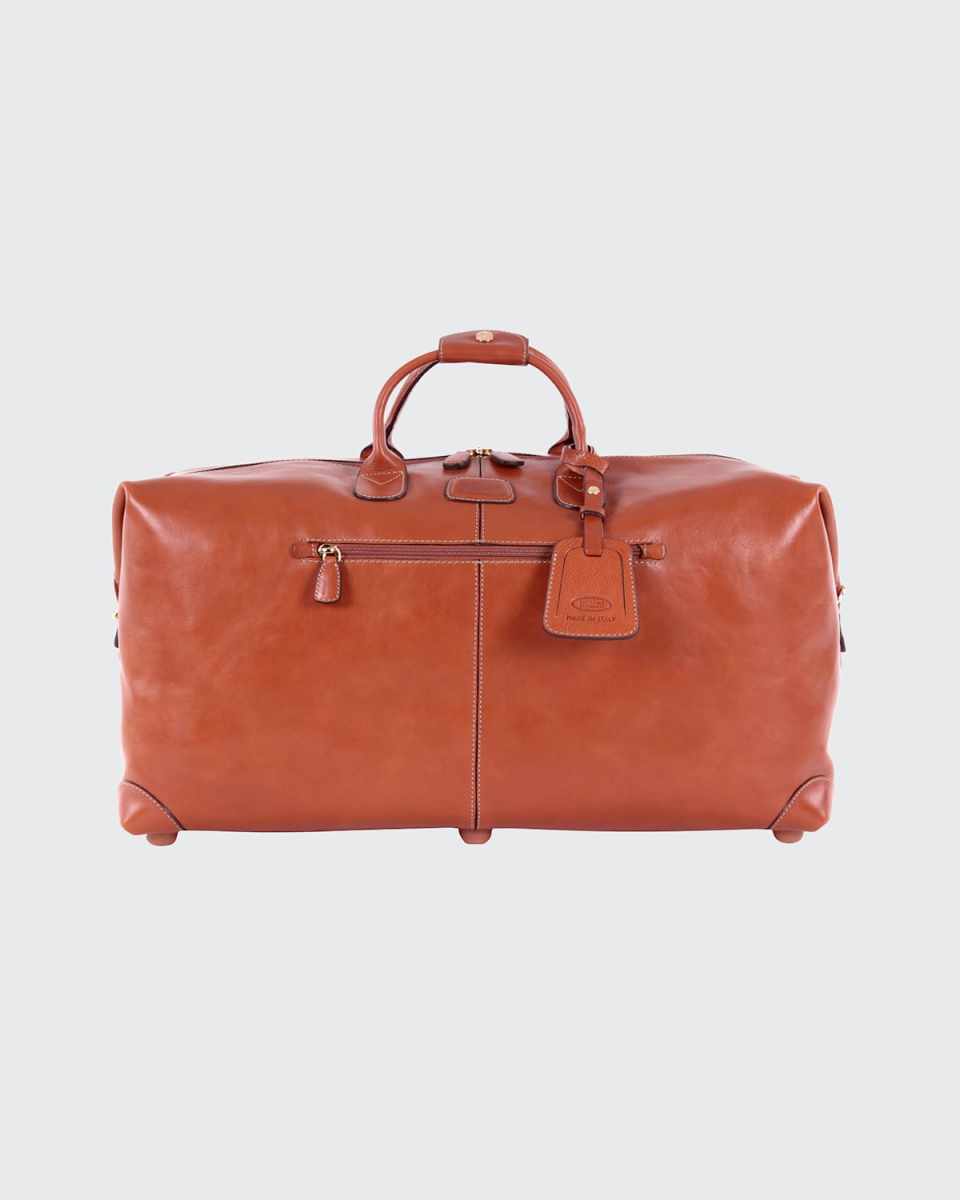 Pelle Cognac 22" Cargo Duffel Luggage