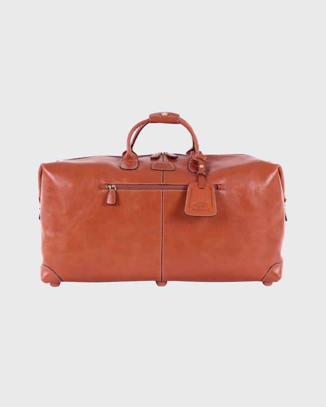 Pelle Cognac 22" Cargo Duffel Luggage