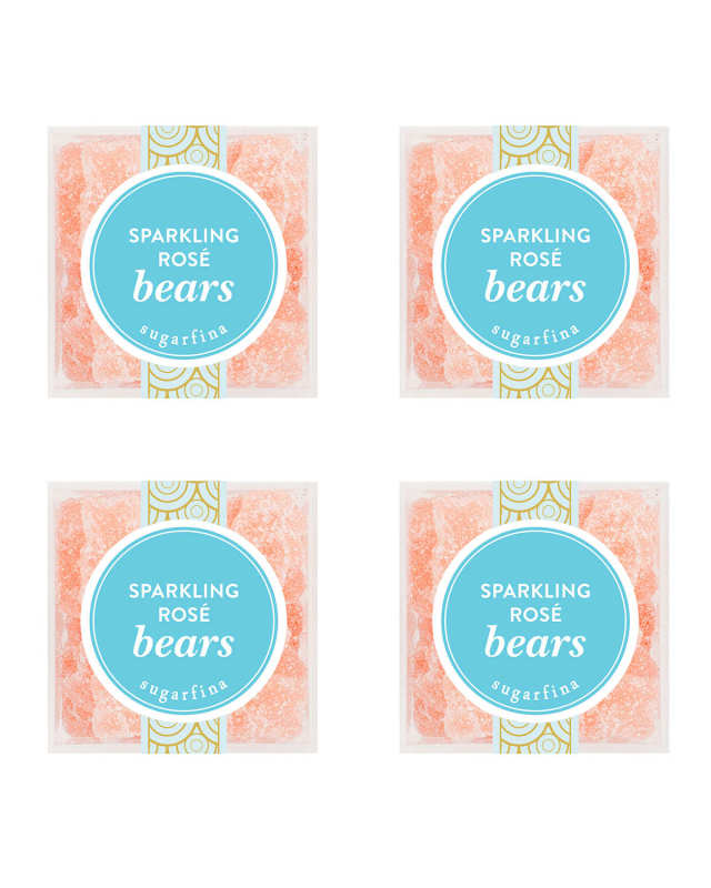 Sparkling Rose Bears, Small Cube 4-Piece Kit