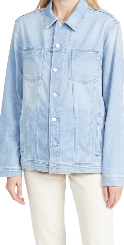 L'AGENCE Karina Oversized Jacket Sierra