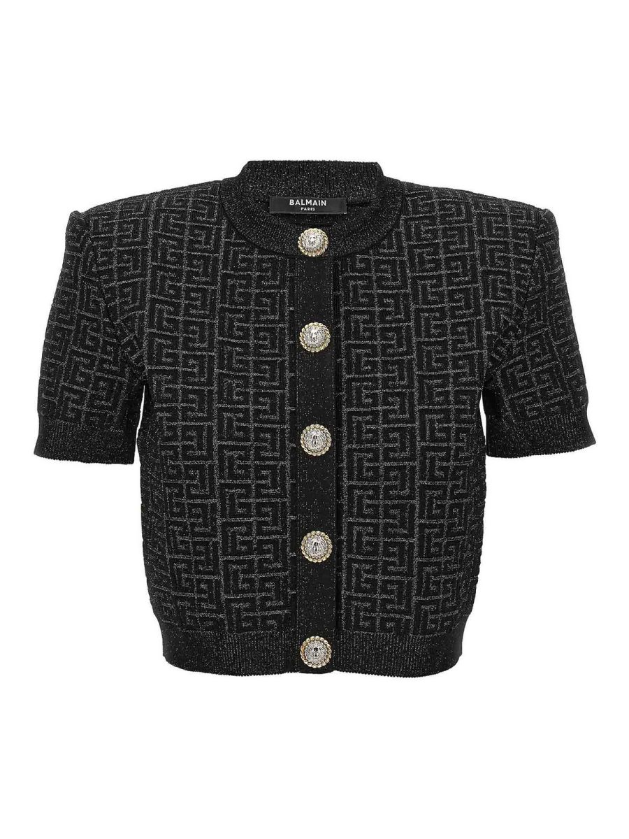 Balmain Cardigan - Monogram