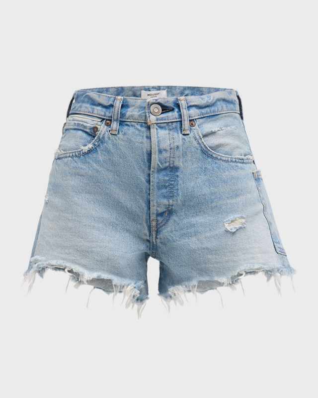 Mckendree Distressed Denim Shorts