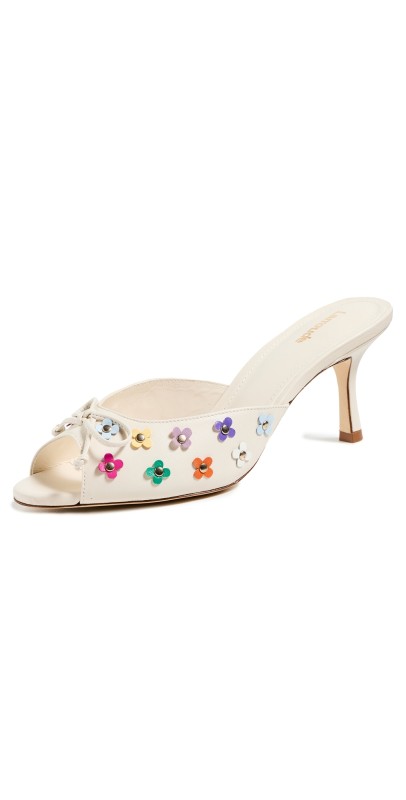 Larroudé Jasmine Mules Multicolor
