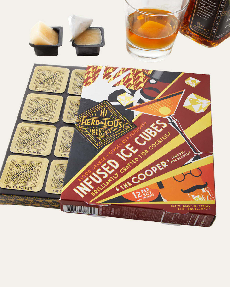 The Cooper Infused Ice Cubes