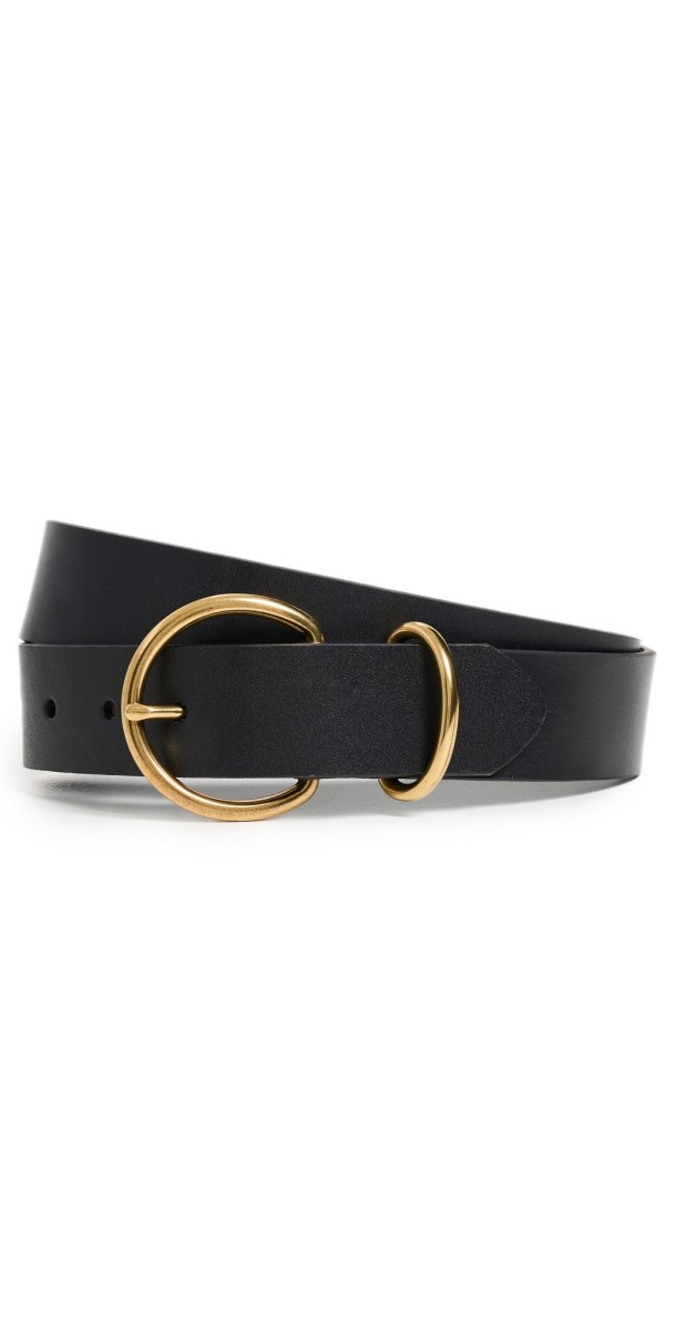 Madewell Connected Keeper Belt True Black
