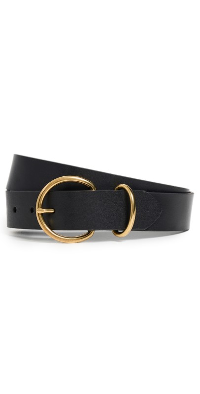 Madewell Connected Keeper Belt True Black