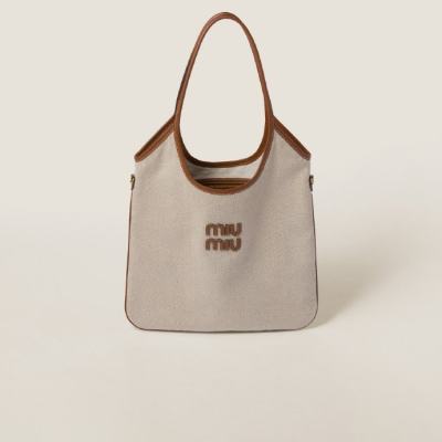 MIU MIU IVY canvas bag