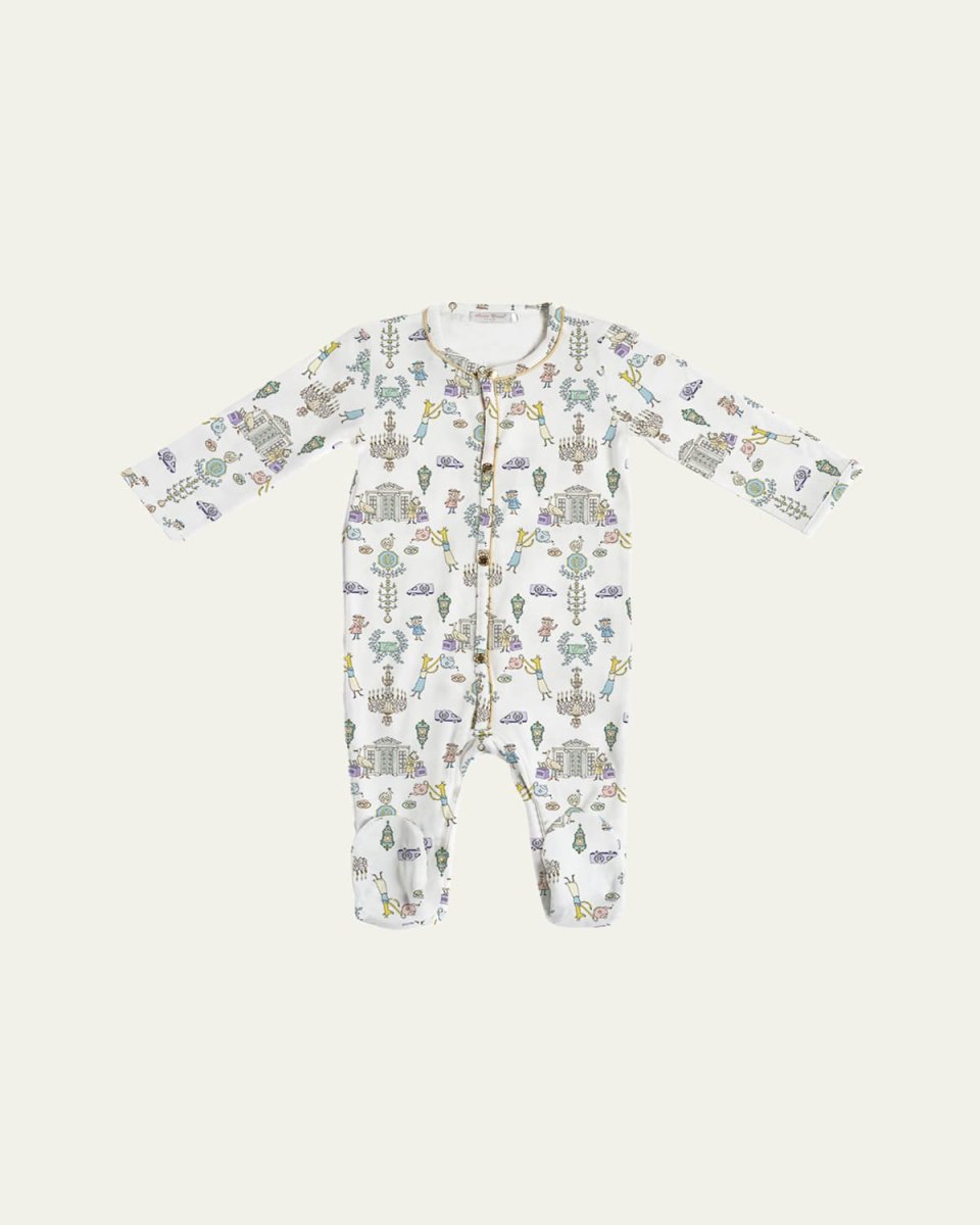 Kid's Custom Classic Footie Playsuit, Size Newborn-18