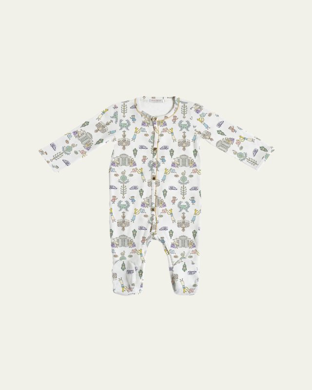 Kid's Custom Classic Footie Playsuit, Size Newborn-18