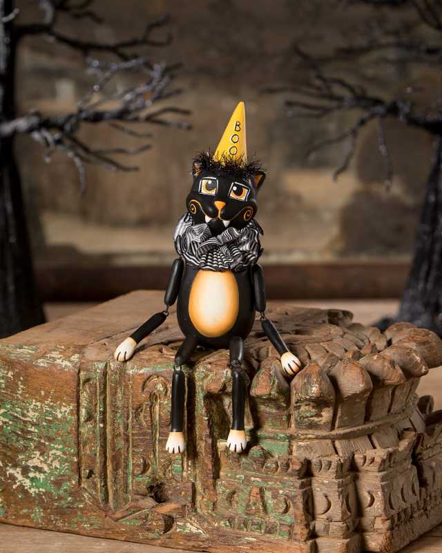 Boo Party Kitty Halloween Decoration