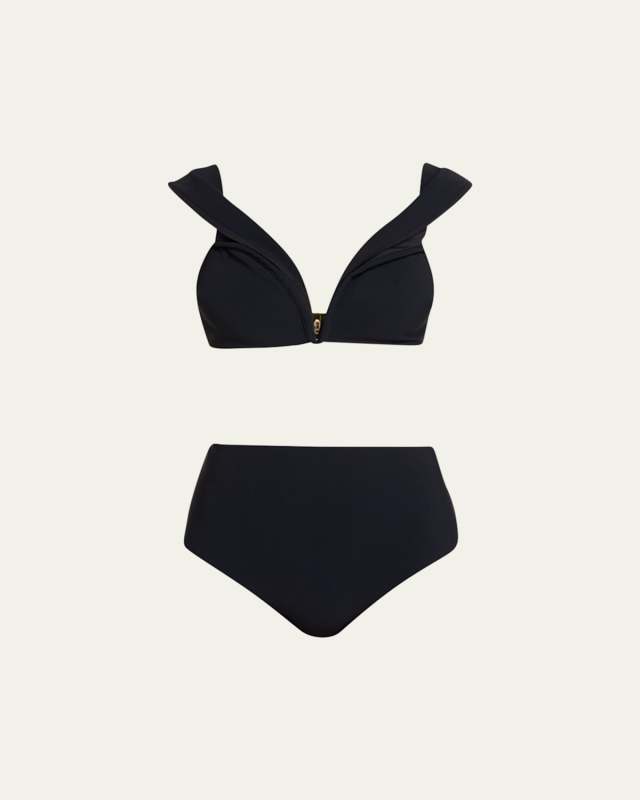 Lexi Off-Shoulder Two-Piece Swimsuit