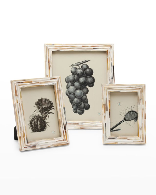 Winslow Horn Frame, 4" x 6" - Natural Mix