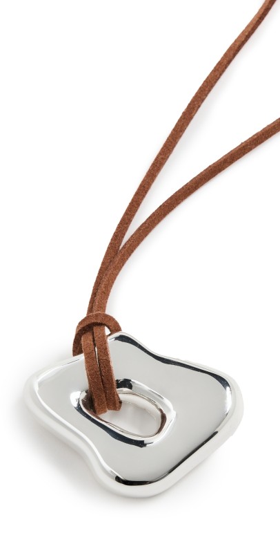Eliou Eloise Wrap Necklace Silver