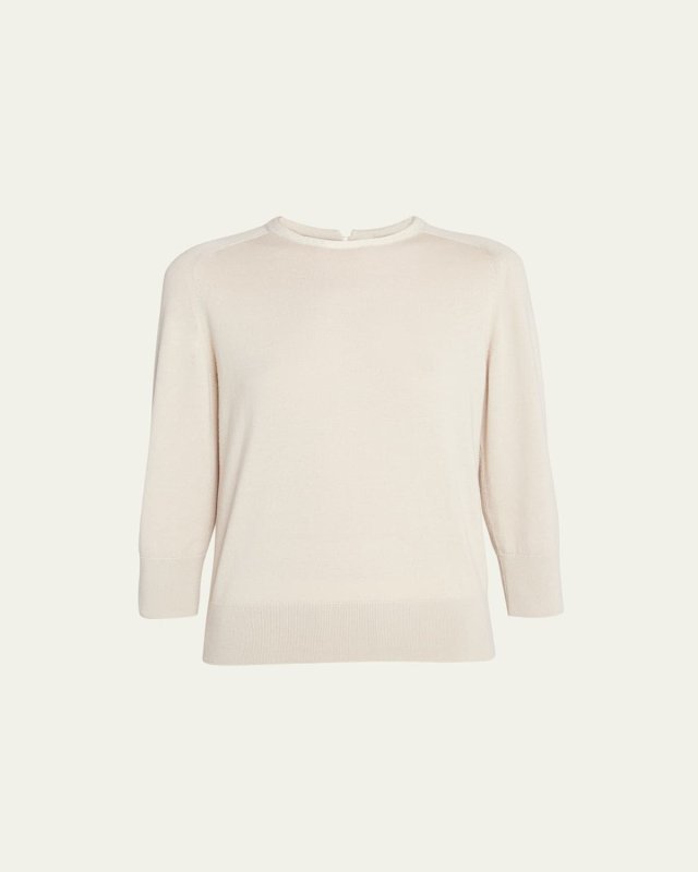 Kiso Cashmere Crewneck Sweater