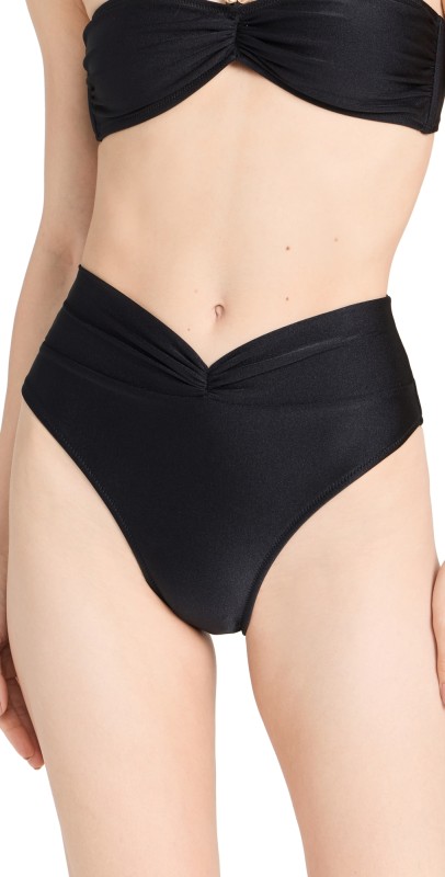 Shani Shemer Claire Bikini Bottoms Black