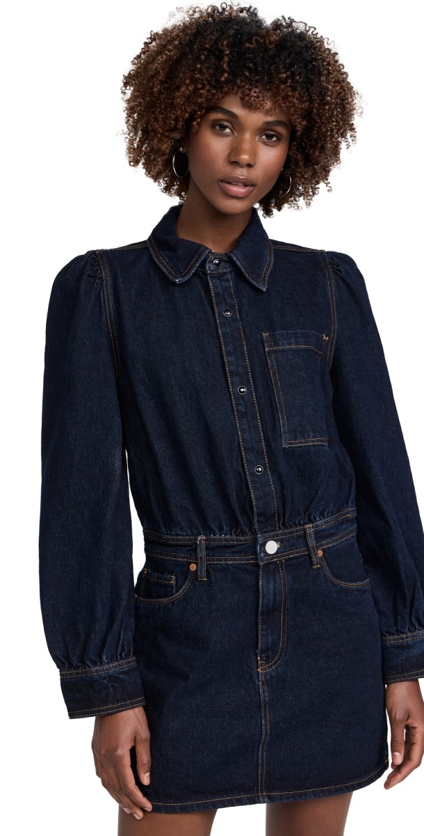BLANKNYC Deep Down Dress Dark Indigo