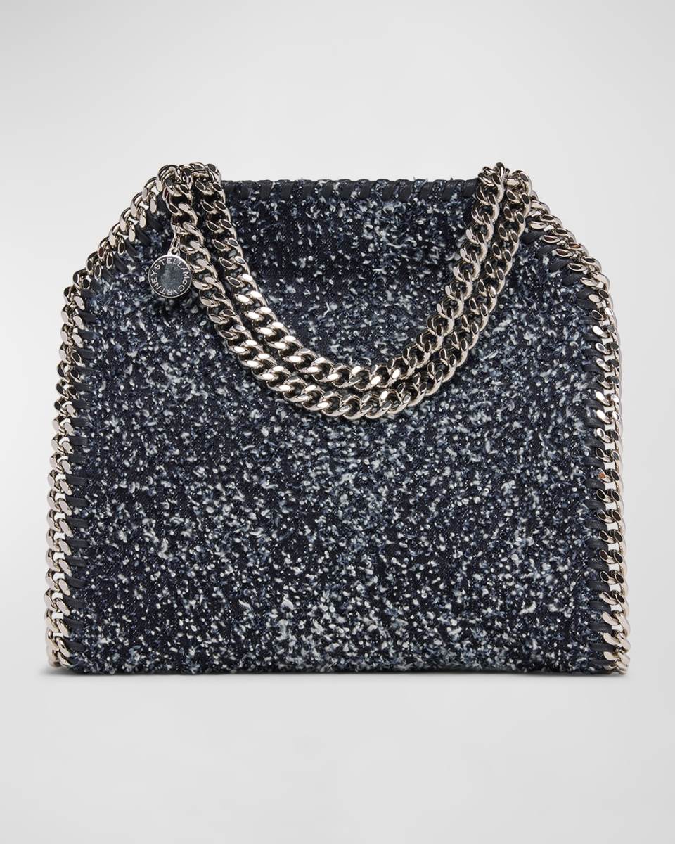 Falabella Denim Tweed Mini Tote Bag
