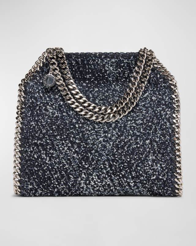 Falabella Denim Tweed Mini Tote Bag
