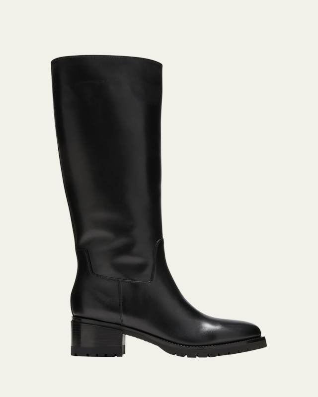 Hagar Leather Tall Riding Boots