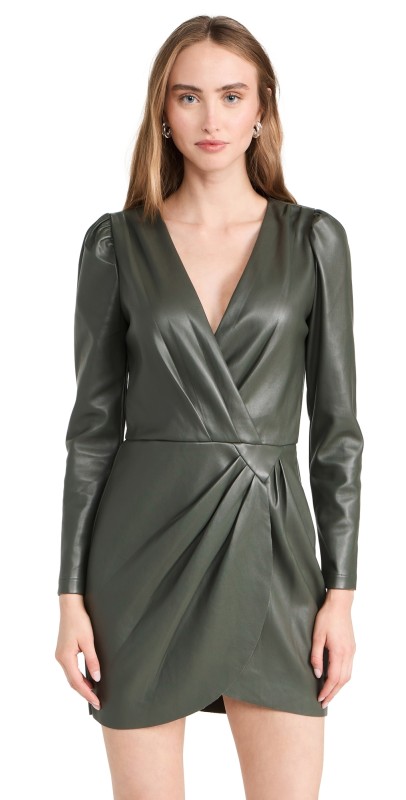 Saylor Veronicka Dress Sage Gray