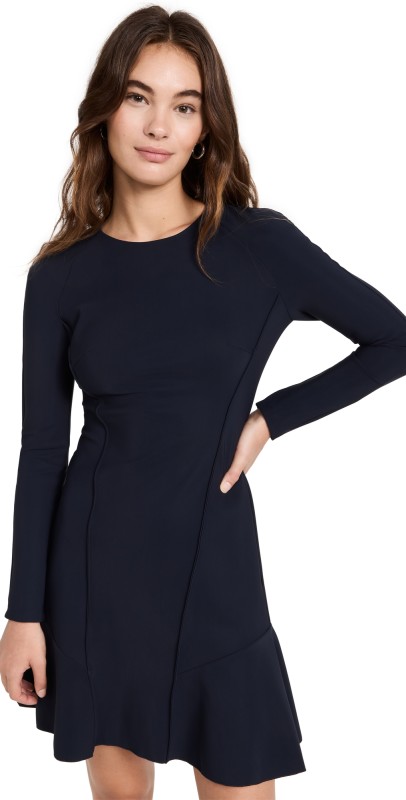 Theory Seam Sculpt Dress Baltic