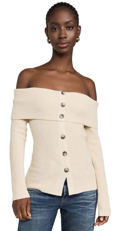 SIEDRES Noula Sweater Ecru