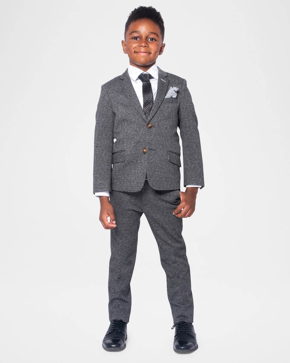Boy's Stretchy Mod 2-Piece Suit, 2T-
