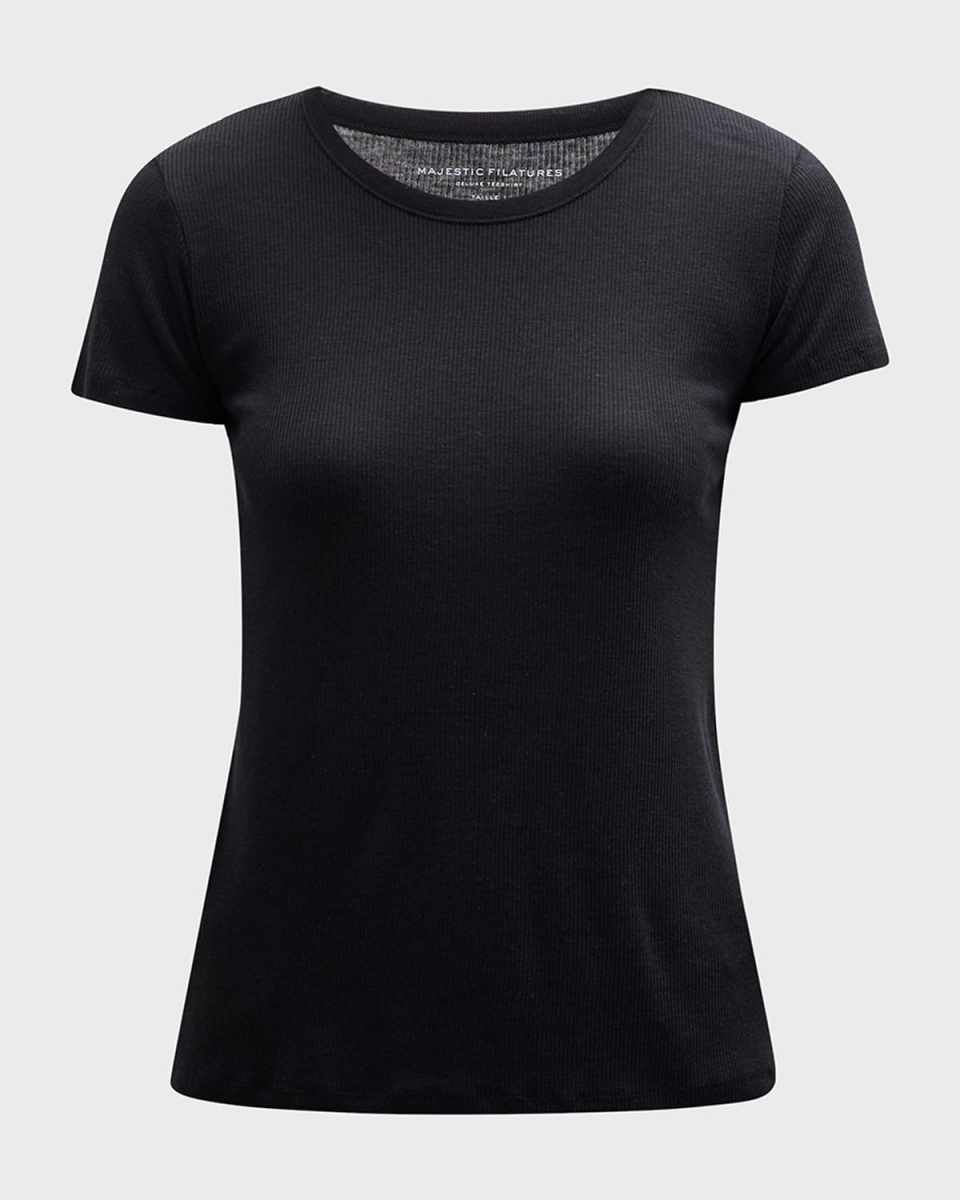 Lyocell Cotton Baby Ribbed Tee