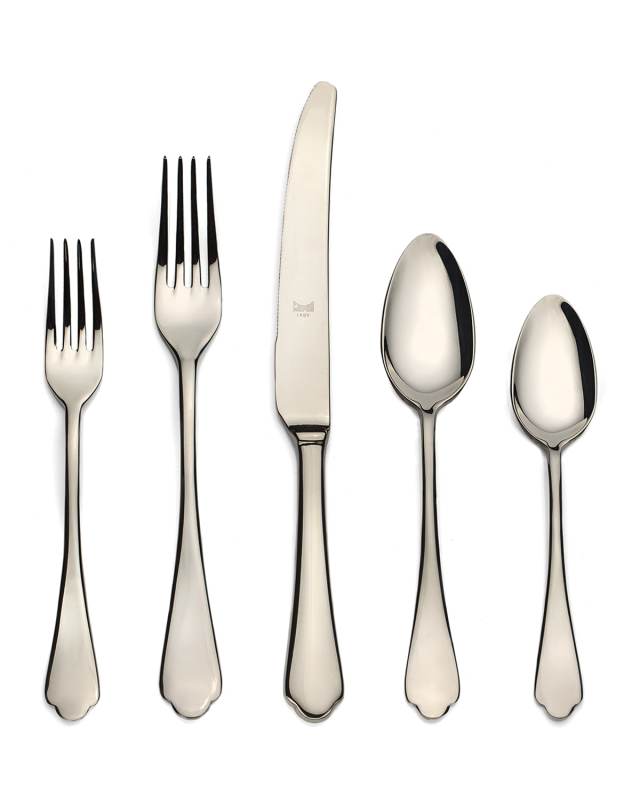 Dolce Vita Champagne 5-Piece Flatware Set