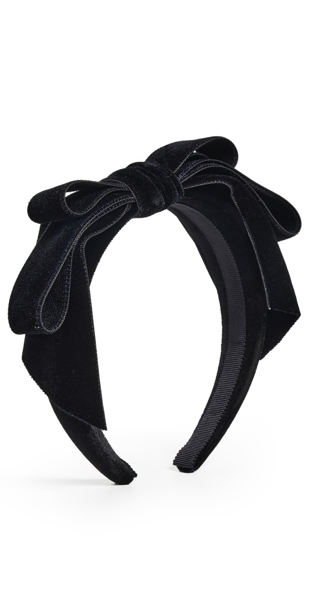 Jennifer Behr Rochel Headband Black