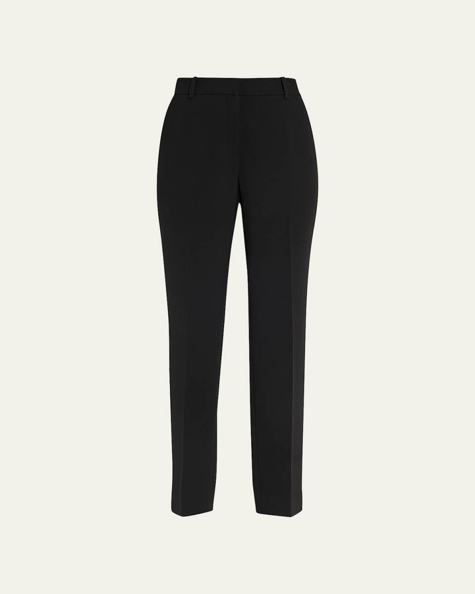 Clinton Finesse Crepe Ankle Pants