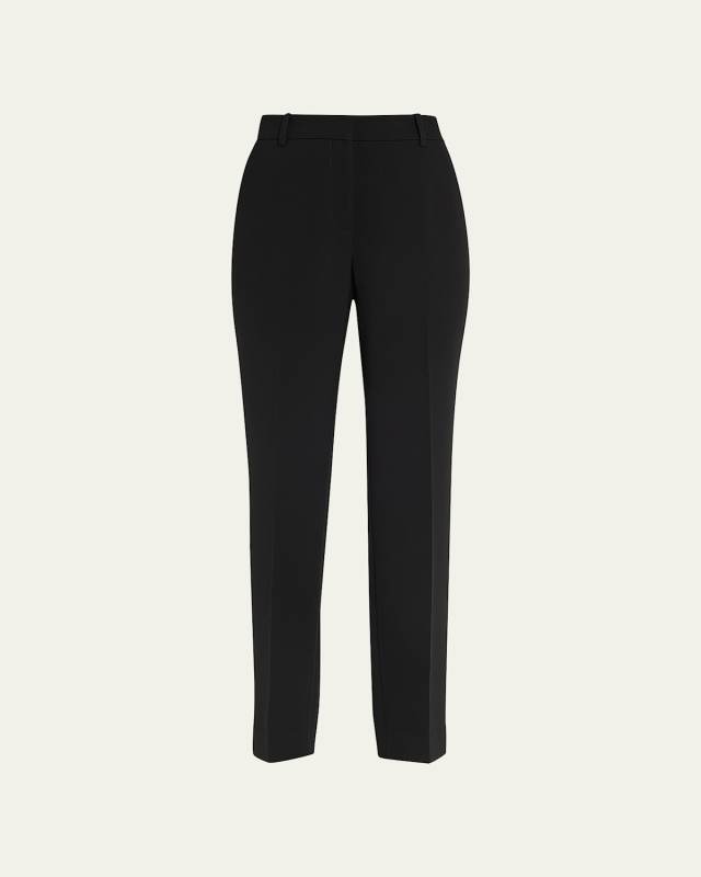 Clinton Finesse Crepe Ankle Pants