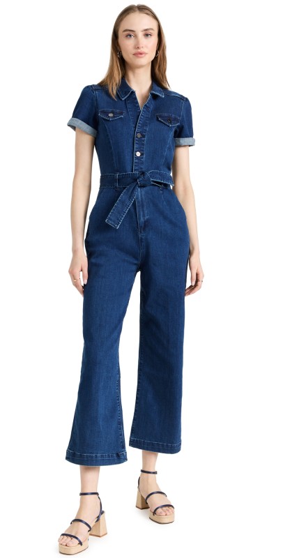 PAIGE Anessa Short Sleeve Jumpsuit Jilena