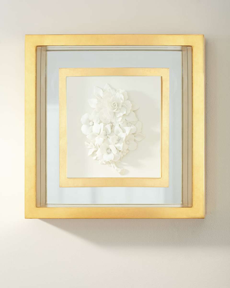 "Botanical Porcelain I" Wall Art