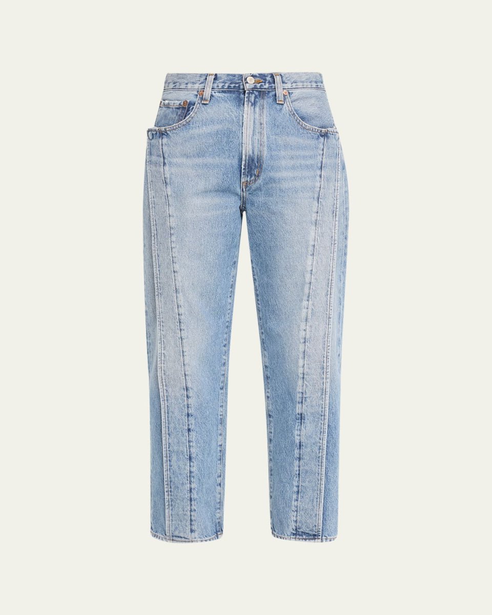 Fold High Rise Jeans