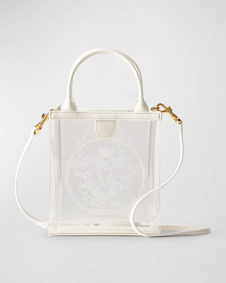 Small Crest Clear Tote Bag