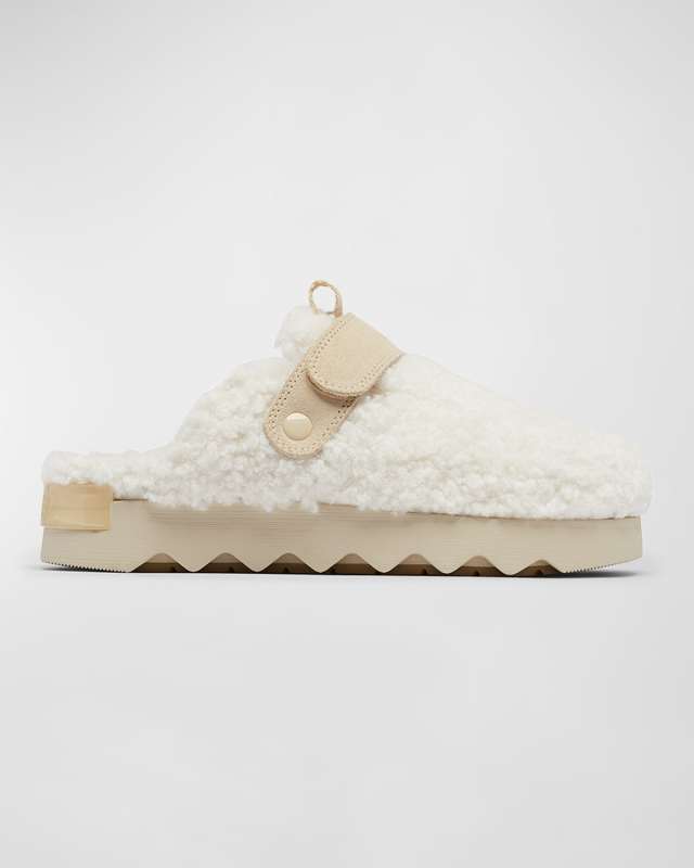 Viibe Faux Fur Cozy Mules