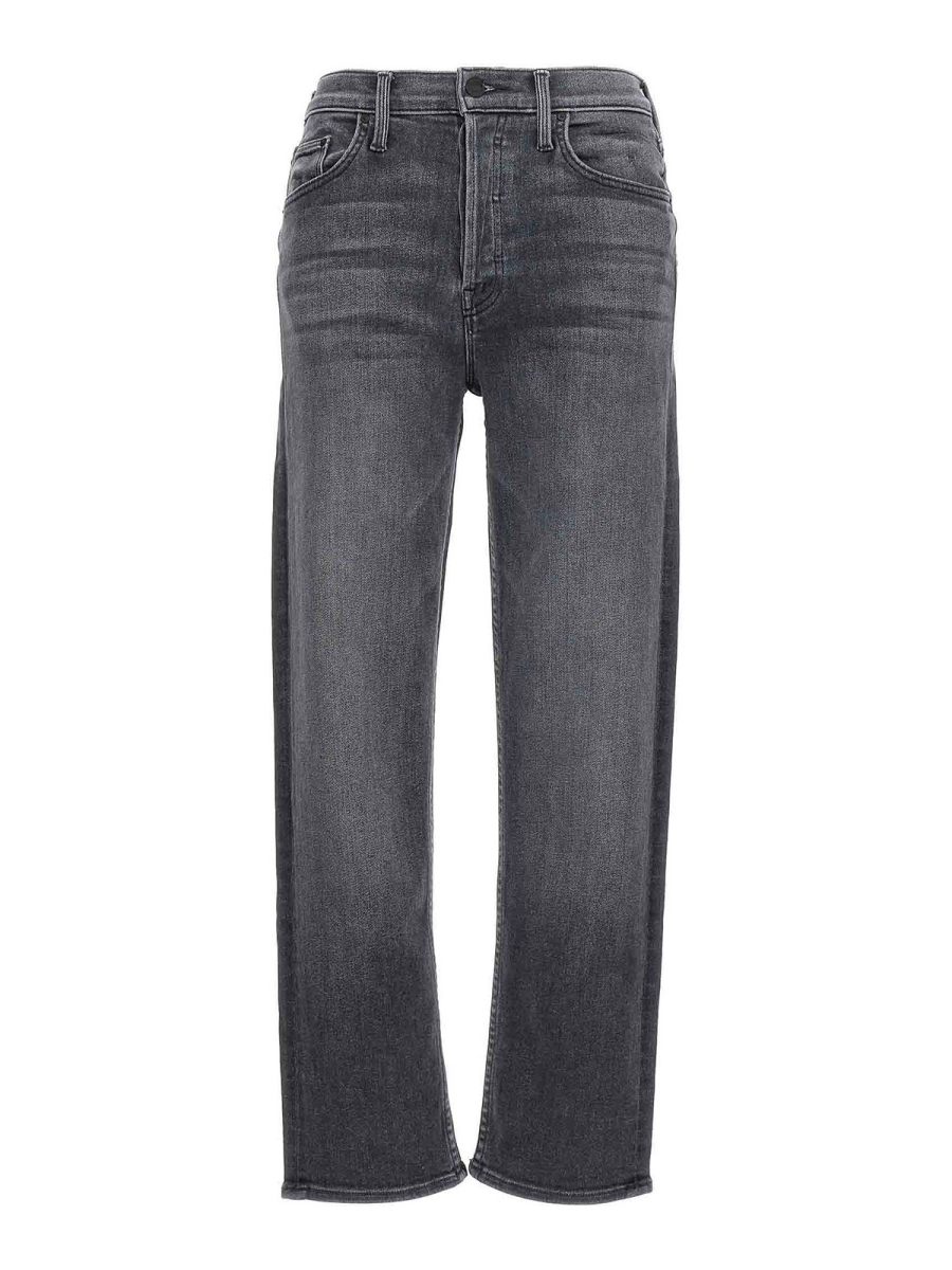 Mother Jean Bootcut - Gris