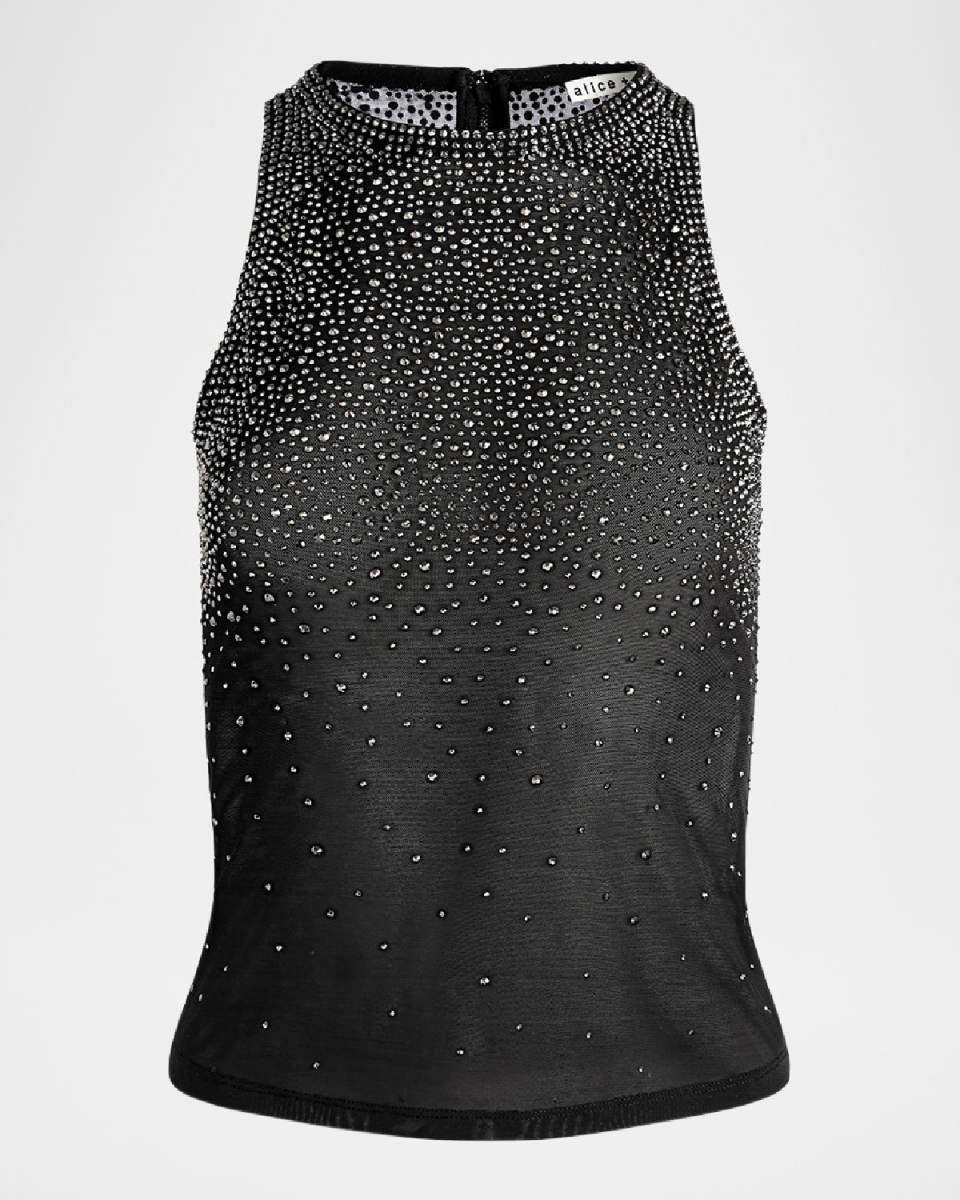 Pania Embellished Racerback Tank Top